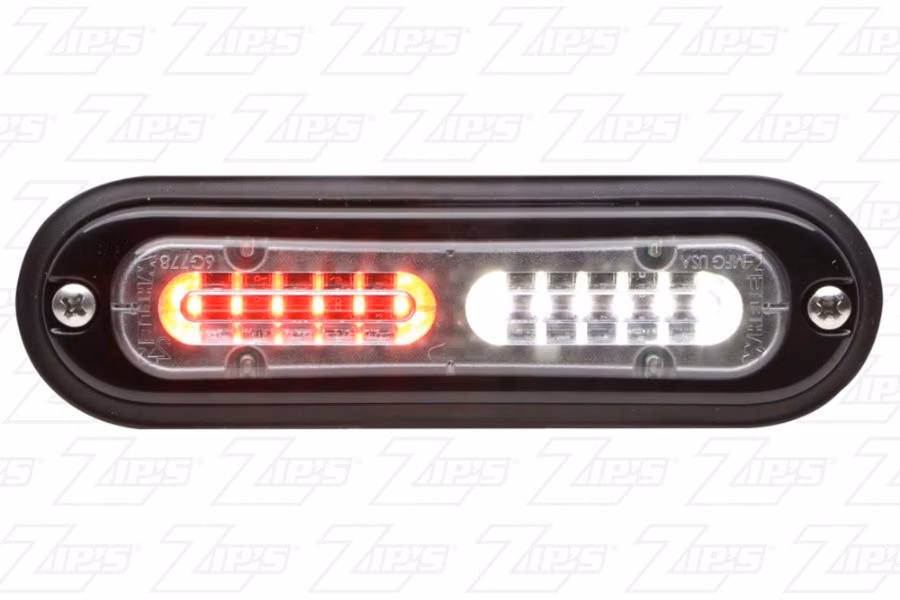 Whelen Ion T-Series Split Color Super LED Lighthead with Clear Lens