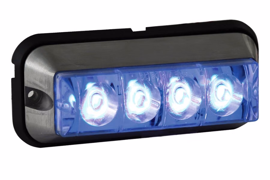 4053-buyers-products-rectangle-quad-flash-strobe-light-4.875-quot-1.jpg Buyers Products Rectangle Quad Flash Strobe Light 4.875"