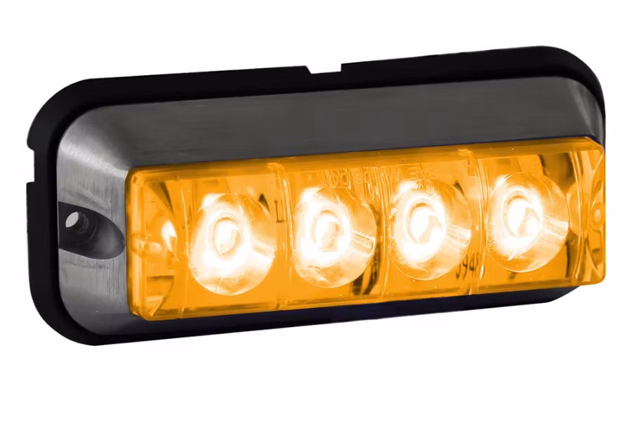 Buyers Products Rectangle Quad Flash Strobe Light 4.875"