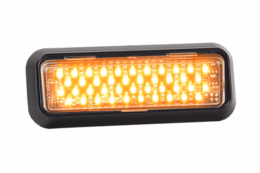 Star Headlight Amber LED Warning Light