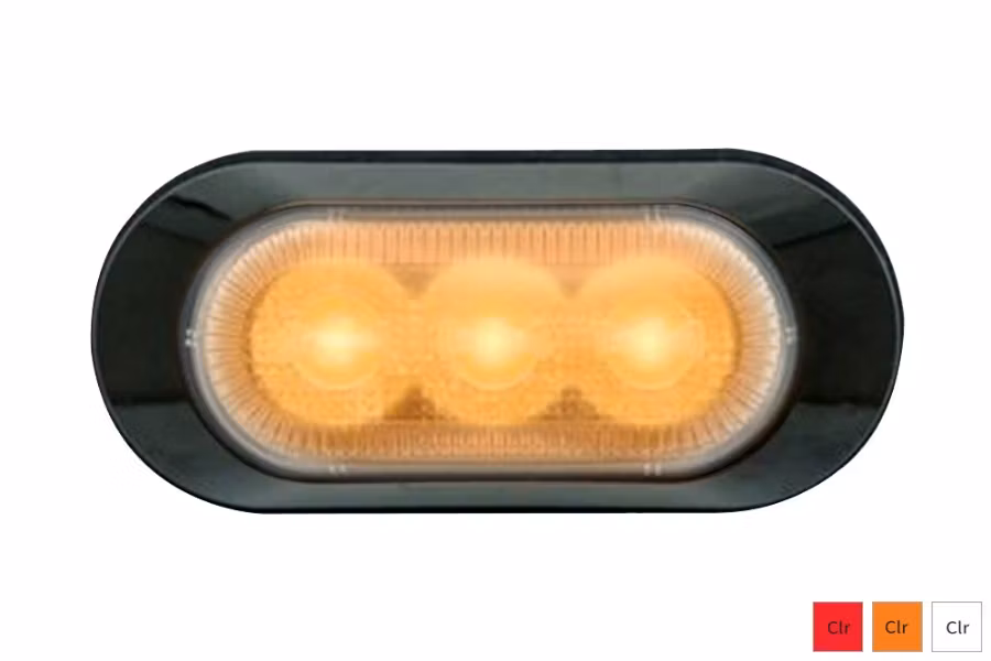 Maxxima Ultra Thin Profile Warning Light 3 LED