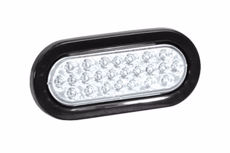Buyers Oval Warning Solid Lights 6"
