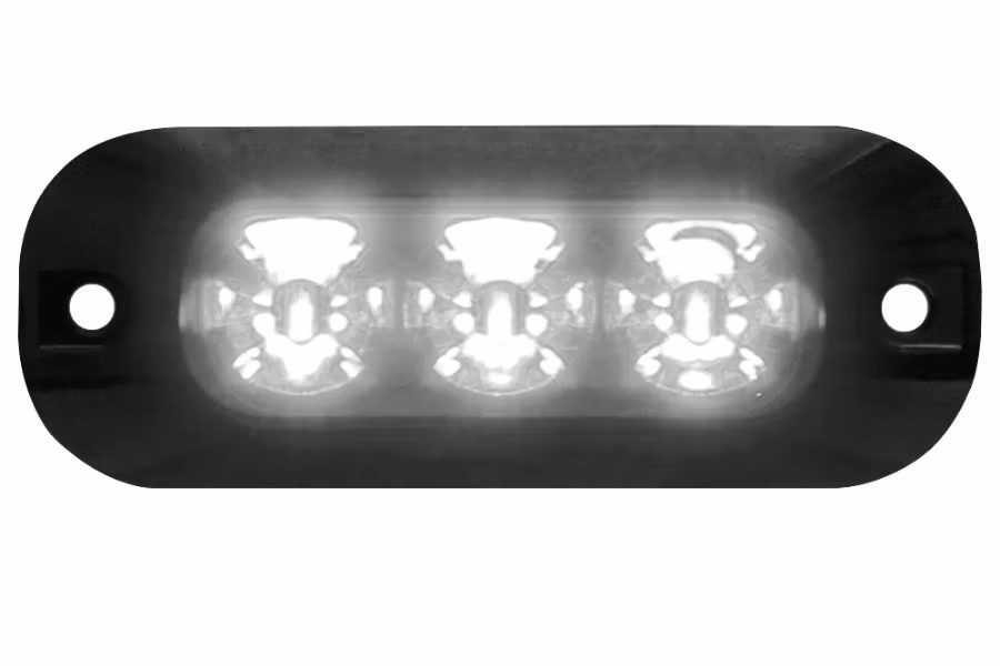 ECCO Warning LED Single- Split - or Dual Color Surface Mount Model ED3703