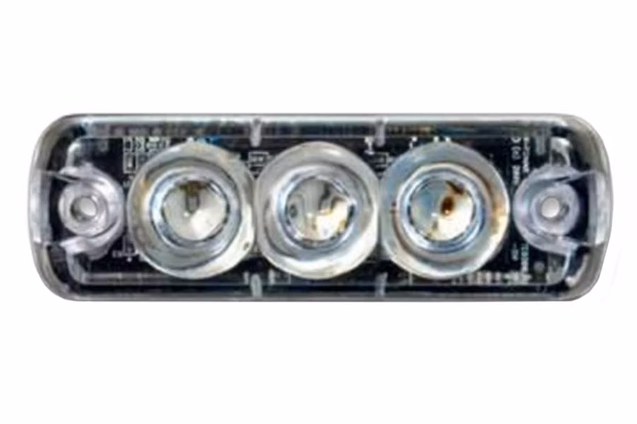 Tomar 3 LED Grille Light, Amber/White