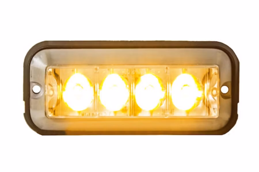 Buyers Products Rectangle Strobe Light 12 - 36V @ 0.54 Amps 4.875"
