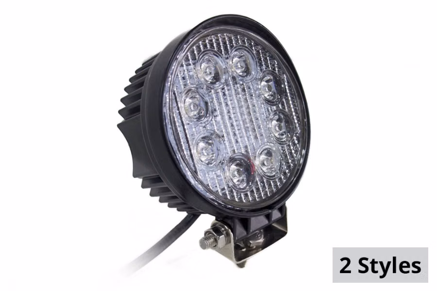 Race Sport Street Series Round LED Work Spot Lights