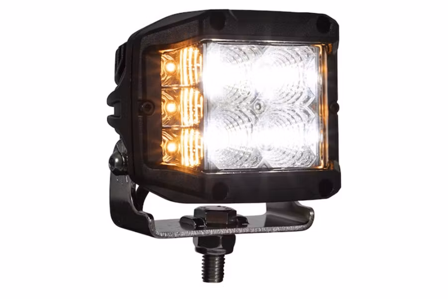 4118-buyers-products-4-quot-led-flood-light-w-strobe-1.jpg Buyers Products 4" LED Flood Light w/ Strobe