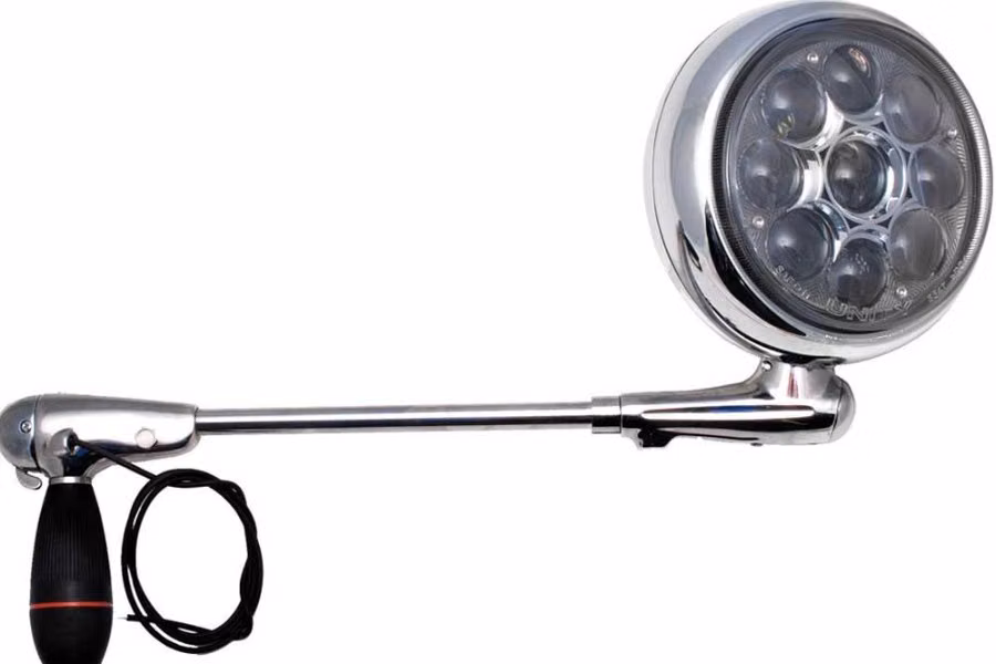 Unity LED Post-Mount Spotlight, 6"-dia. Lens, 335H