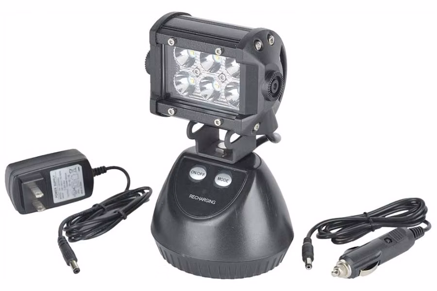 Superior Signal LED Rechargeable Magnetic Work Light, 1,400 Lumens