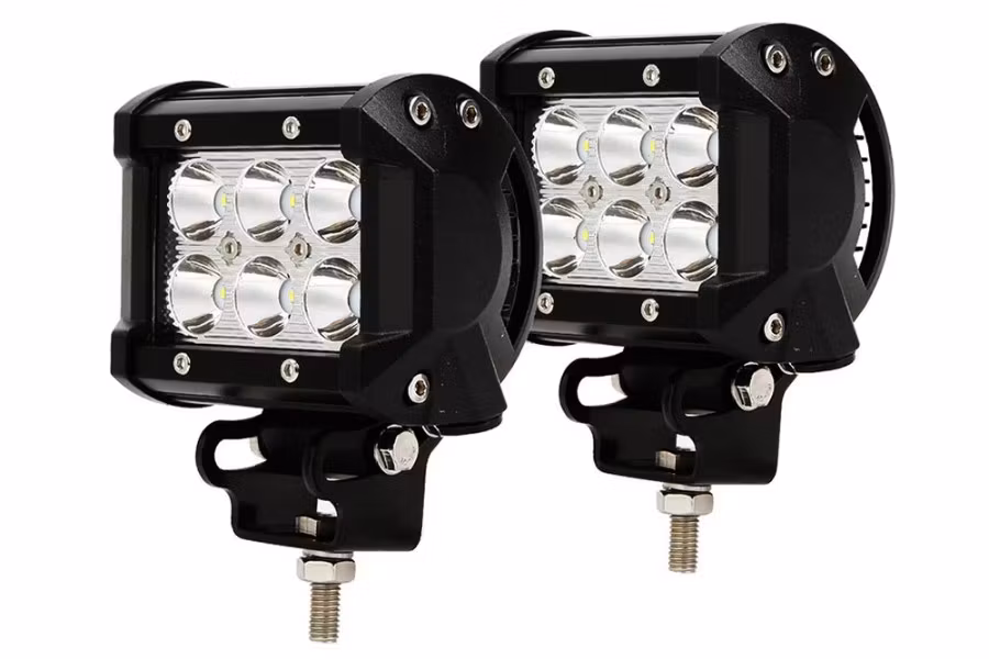 Race Sport Street Series Bottom Mount LED Spot Lights-Pair