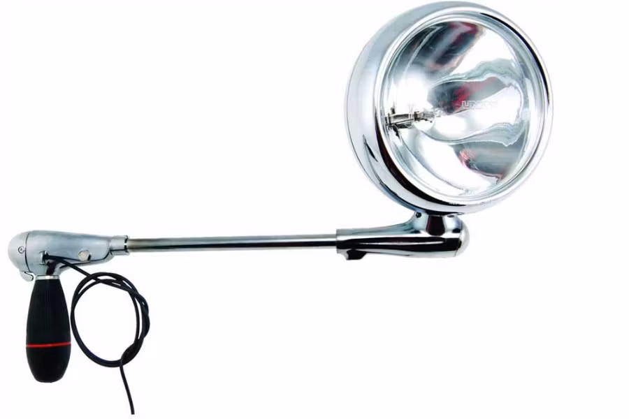 Halogen Post Mount Spotlight, 6" Qtz 325gm