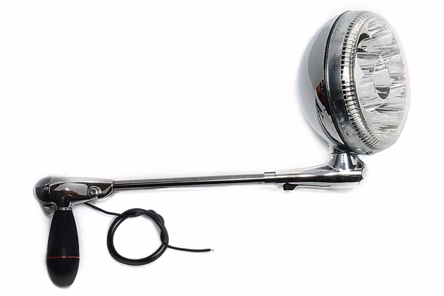 4187-unity-6-quot-x-led-chrome-spotlight-lh-1.jpg Unity 6" X-LED Chrome Spotlight - LH