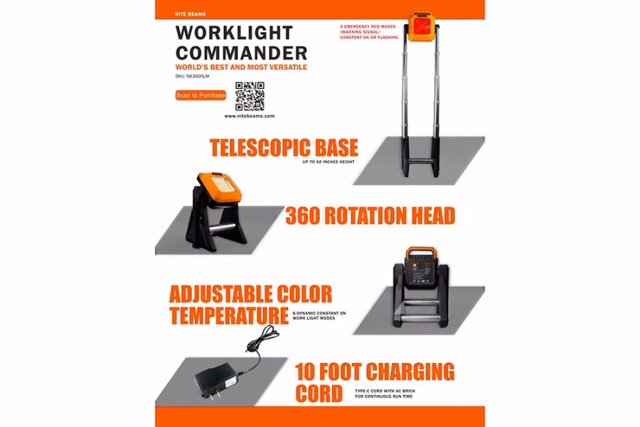Nite Beams Worklight Commander