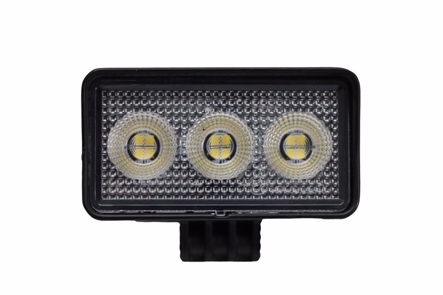 Race Sport Rectangle IQ Series Auxiliary LED Flood Beam Light