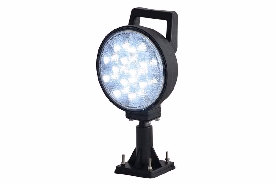 Superior Signal Black Pedestal LED Floodlight