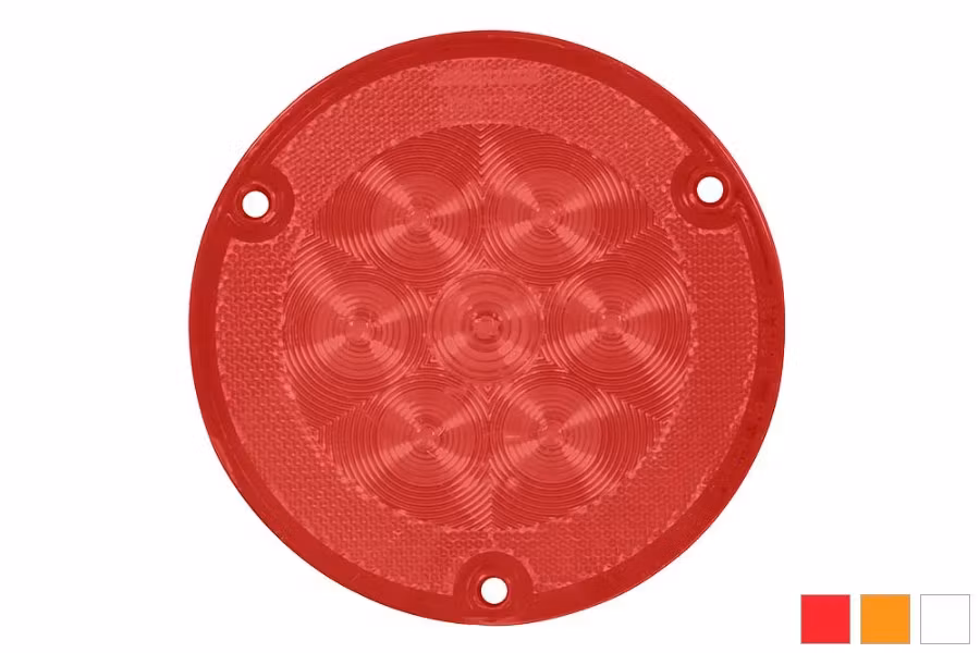 4276-maxxima-4-quot-round-red-stop-tail-turn-light-w-7-leds-1.jpg Maxxima 4" Round Red Stop / Tail / Turn Light w/ 7 LEDs