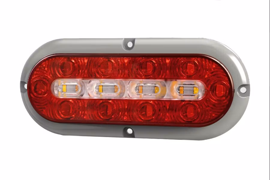 ECCO Oval Stop-Tail-Turn-Reverse Warning Light Combo