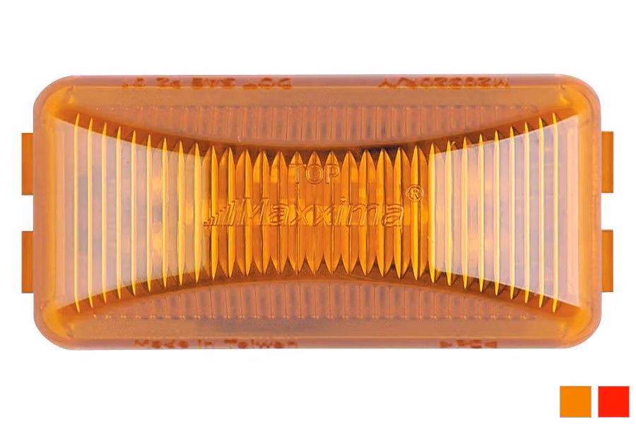 Maxxima 2 1/2" Wide Rectangular Clearance Marker Light w/ 8 LEDs