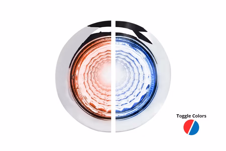 Trux Marker to Auxiliary Round Reflector LED Light - 1 Diode