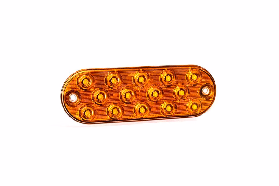 Maxxima 6" Oval Amber Marker LED