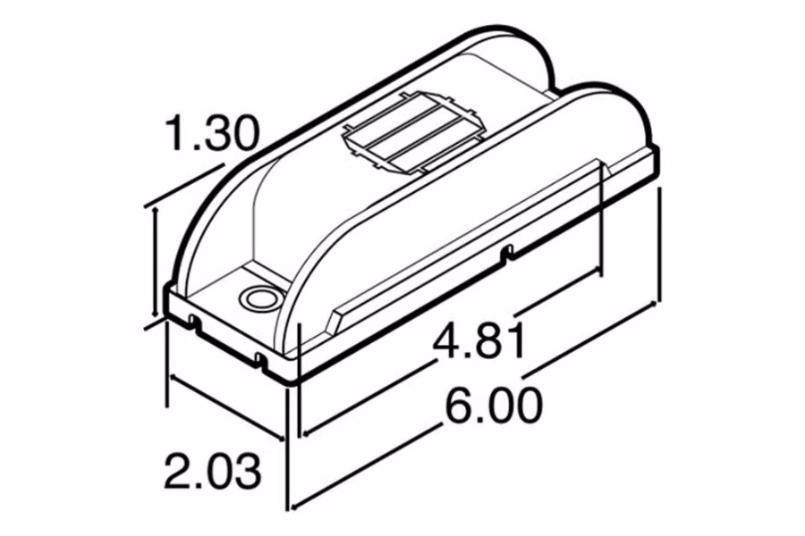 Truck-Lite Rectangular 8 Diode 21 Series Fit 'N Forget Marker Clearance Light