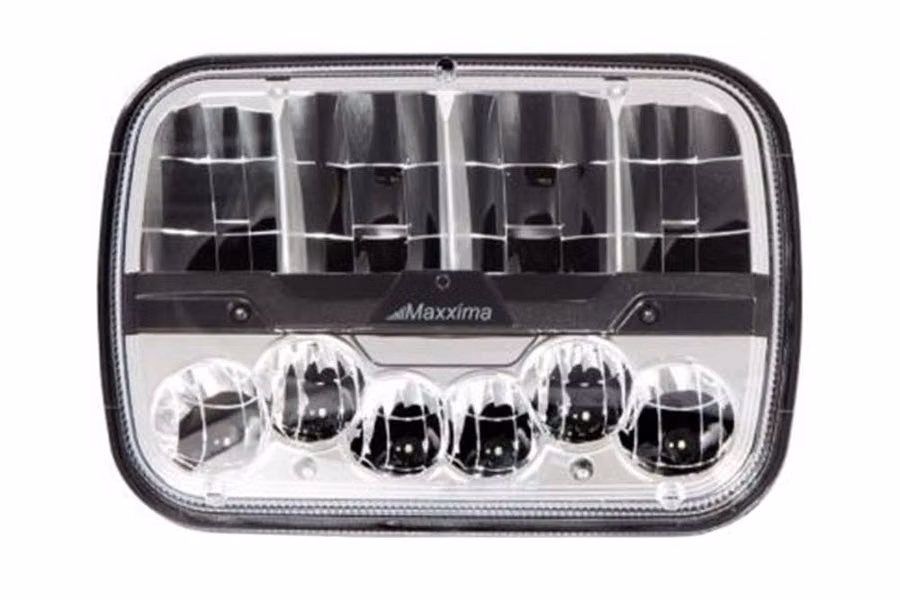 Maxxima 5" X 7" Rectangular Dual Beam LED Headlamp