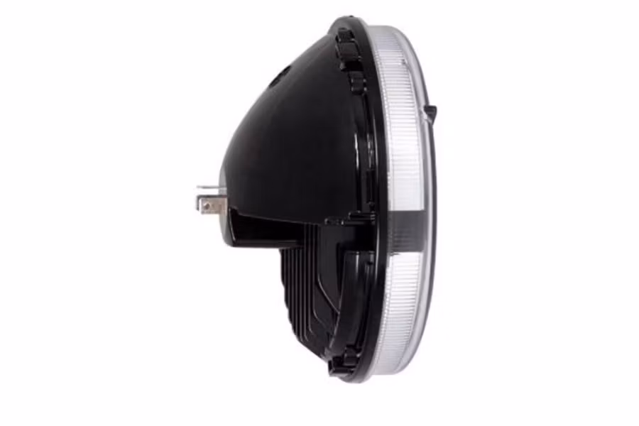 Maxxima 7" Round Dual Beam LED Headlamp