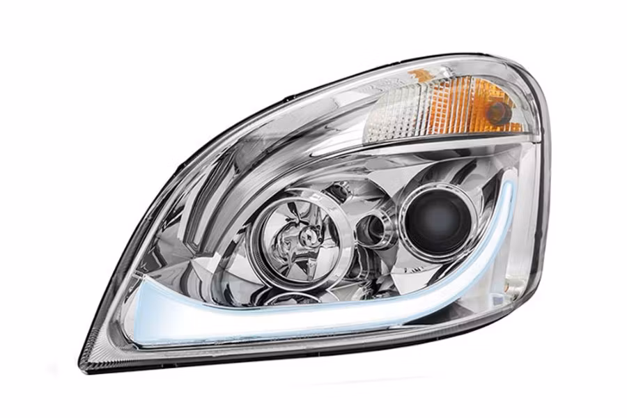 Trux Freightliner Cascadia LED Projector Headlight Assembly