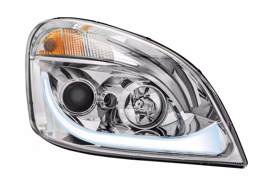 Trux Freightliner Cascadia LED Projector Headlight Assembly