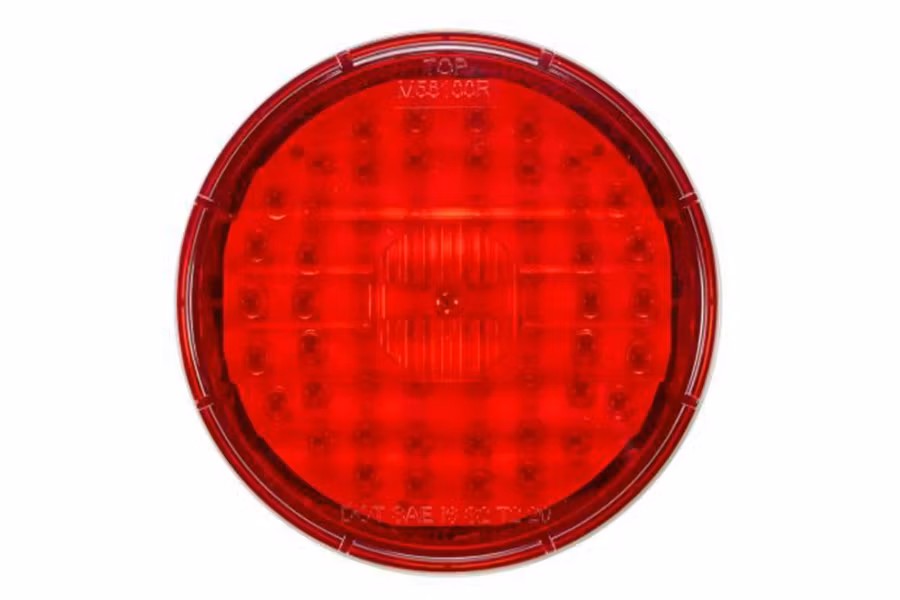 Maxxima 4" Round Red Stop / Tail / Turn Light w/ 56 LEDs