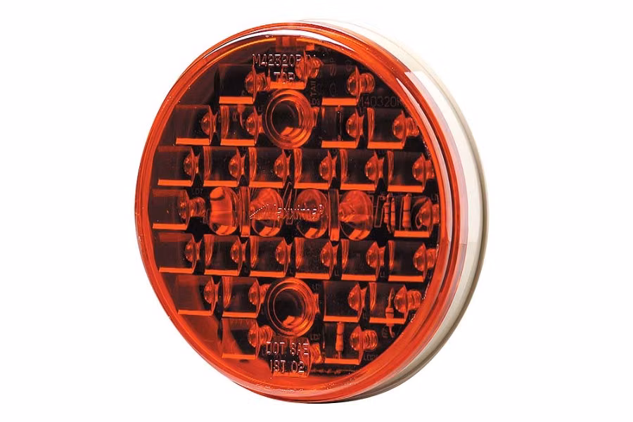 Maxxima 4" Round Red Stop / Tail / Turn Light w/ 32 LEDs