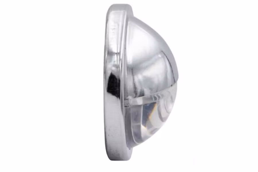 Maxxima LED License Light 1.5" Stainless Steel Chrome Bezel