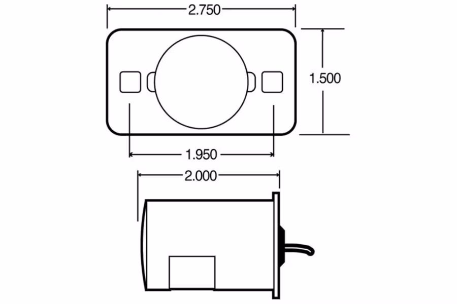 4459-truck-lite-incandescent-license-light-2.jpg Truck-Lite Incandescent License Light