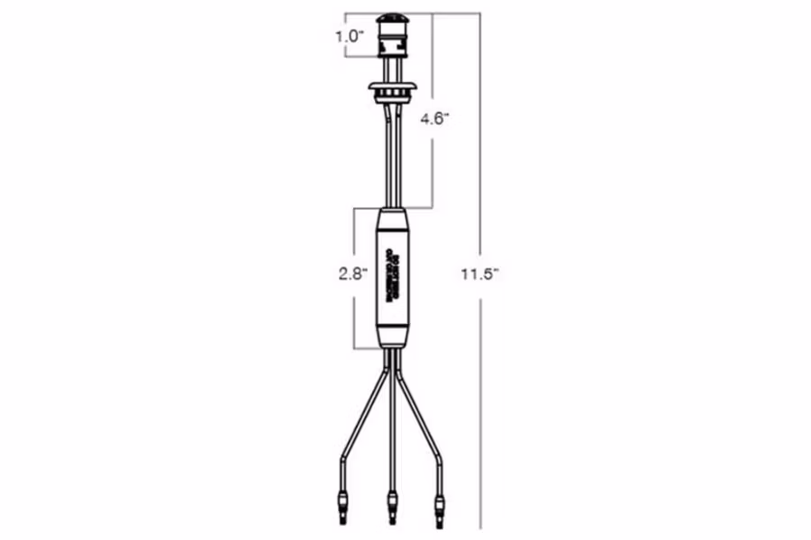 Truck-Lite Round 1 Diode 33 Series Marker to Aux Turn and Stop Light