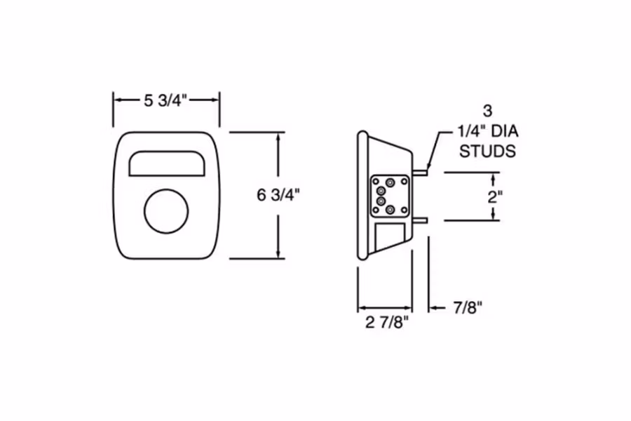 4488-truck-lite-combo-license-reflector-light-4.jpg Truck-Lite Combo License Reflector Light