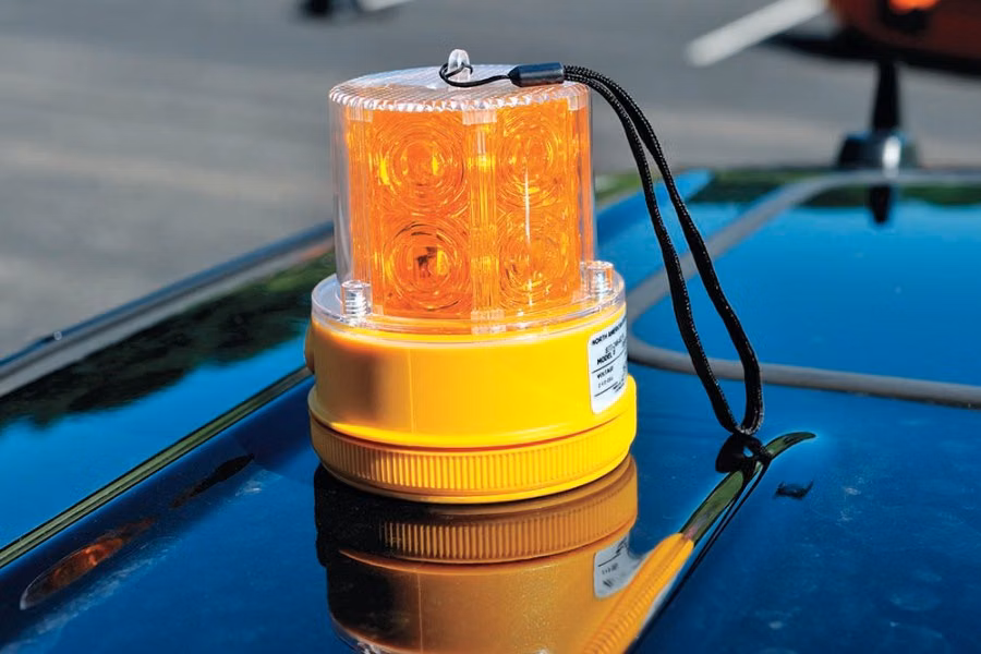 Signal LED Beacon - Battery Powered, Magnetic