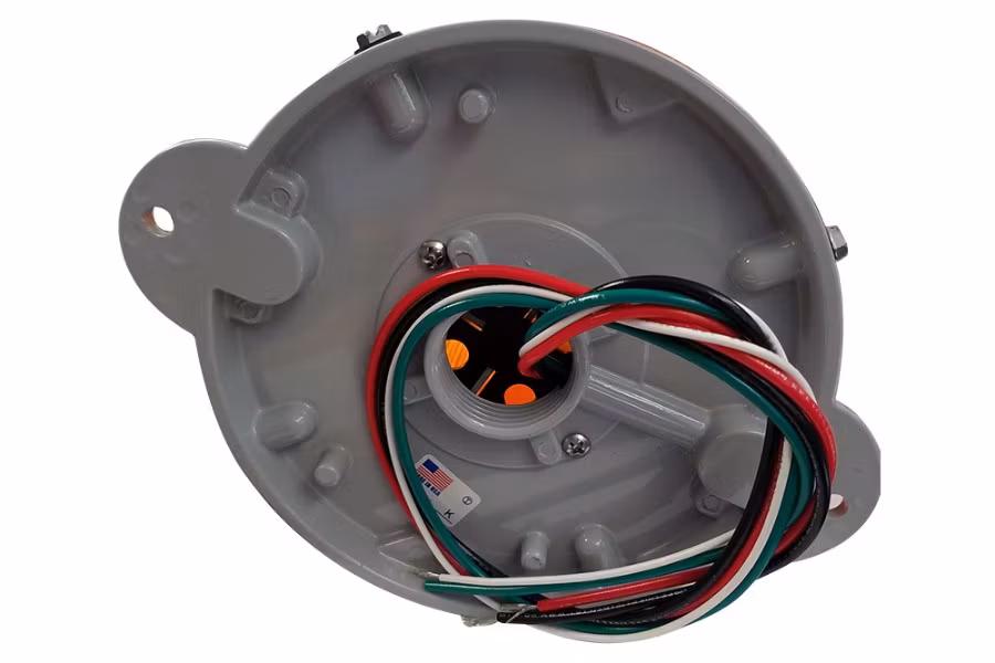 Star Strobe Beacon, Quad Flash, Permanent Mount, Amber