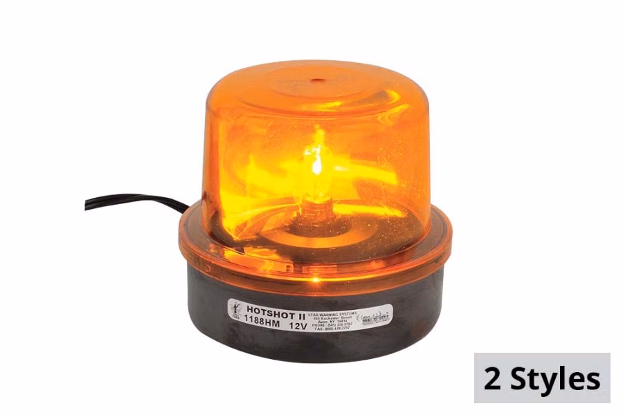 Star Hot Shot II Mini Halogen Rotator Beacon