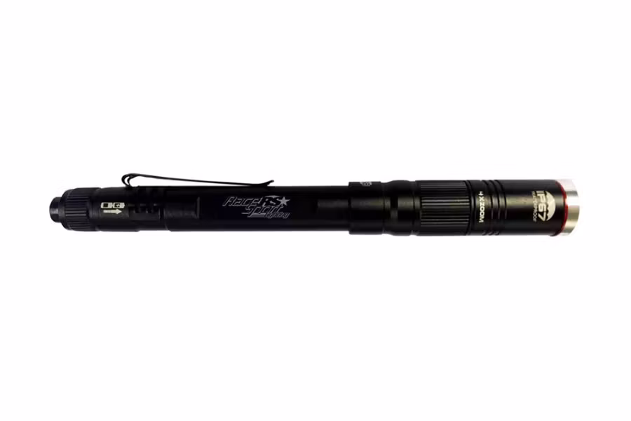 Race Sport 350-Lumen Mechanics Pencil Flashlight