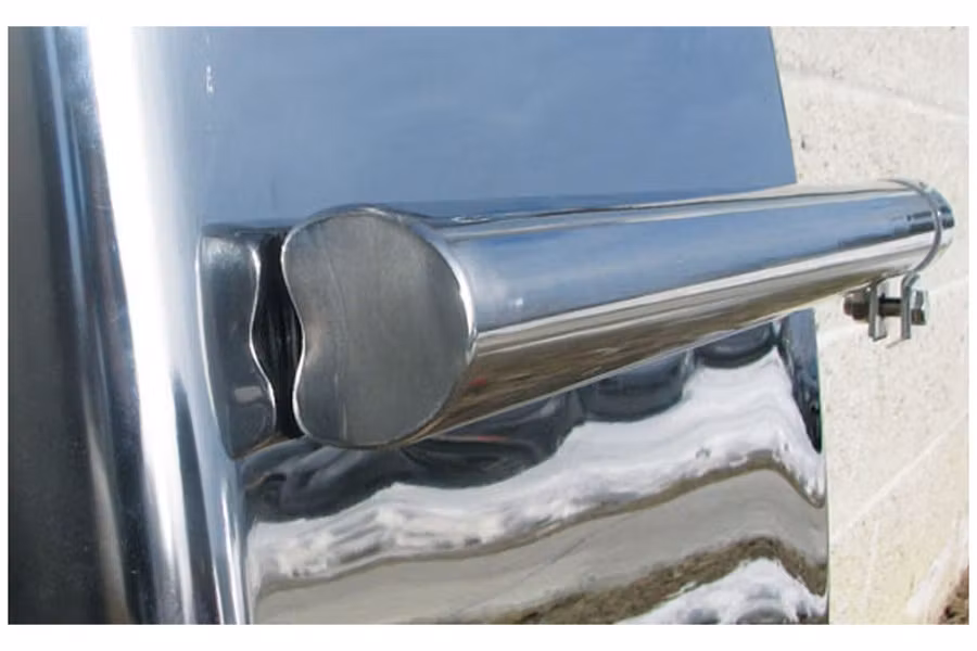 Trux Economy Stainless Steel Quarter Fender Kit w/ Rolled Edge