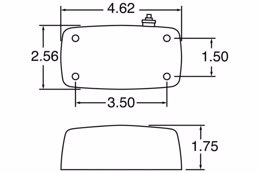 Truck-Lite Interior and Compartment Light with Switch