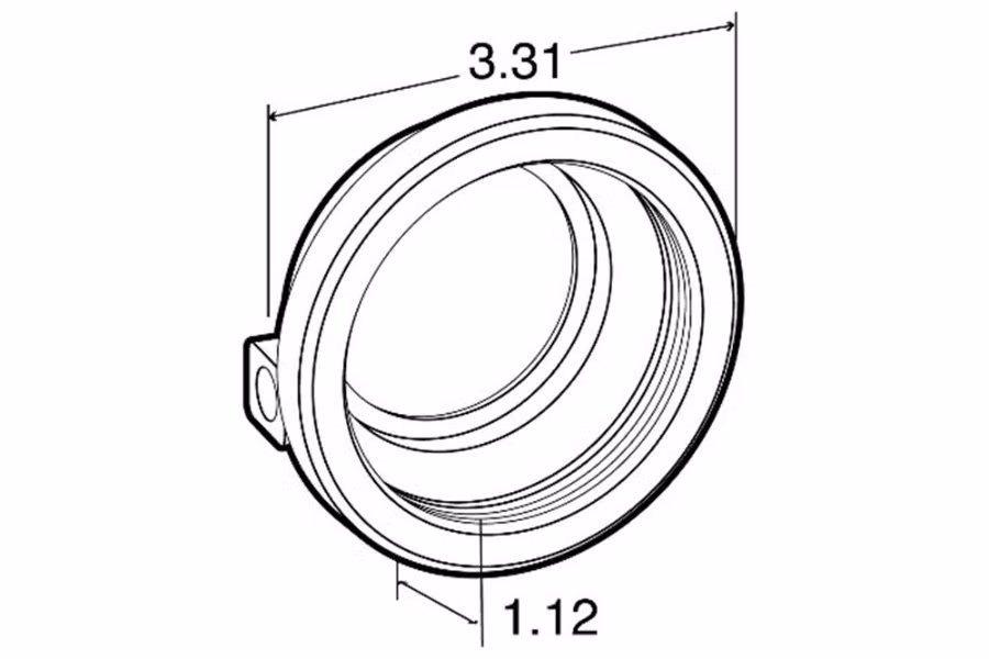 Truck-Lite Grommet Kit 2 1/2" Marker Light
