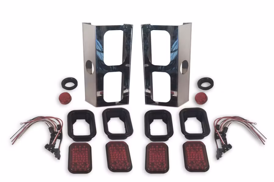 Zip's Heavy Duty Wreckers LED Retro Fit Tail Light Kit 2 Light