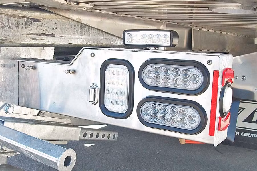 Miller Tail Light Face Plate Horizontal Lights Horizontal Right LCG Gen II Series