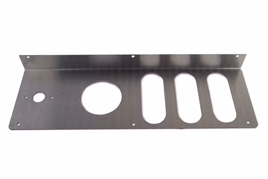 Miller Tail Light Mounting Plate Stainless Steel Right Hand