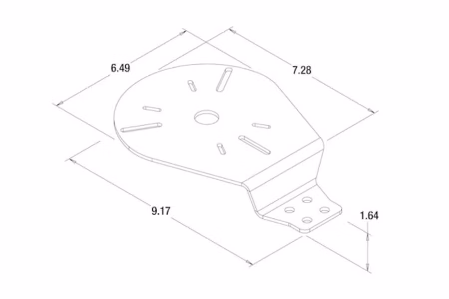 GuardDogg Mounting Bracket for Beacon-Style