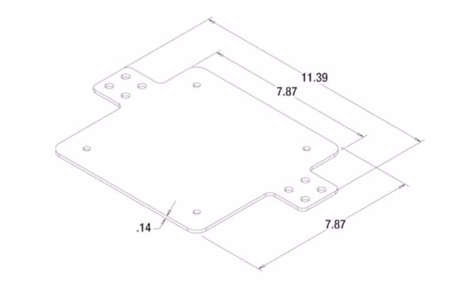 4968-buyers-guarddogg-mounting-bracket-for-rotating-spotlights-2.jpg Buyers GuardDogg Mounting Bracket for Rotating Spotlights