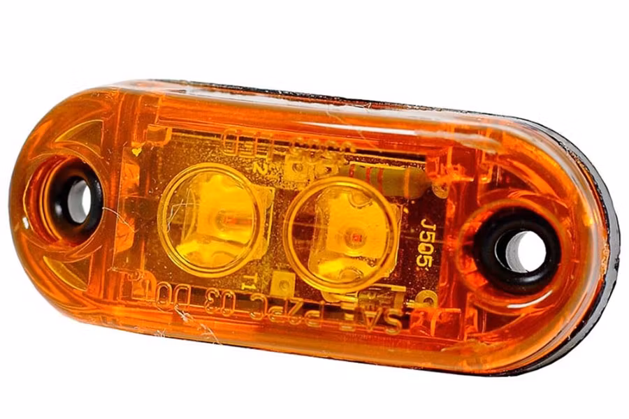 TowMate 2" Oval Amber Stop / Tail / Turn LED Light