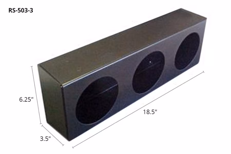 5126-race-sport-4in-round-steel-light-box-w-knockouts-1.jpg Race Sport 4in Round Steel Light Box w/ Knockouts