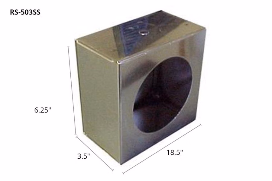 5126-race-sport-4in-round-steel-light-box-w-knockouts-3.jpg Race Sport 4in Round Steel Light Box w/ Knockouts